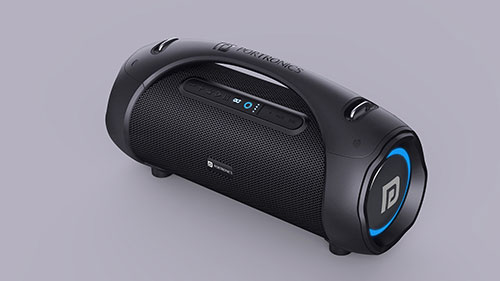 Portronics Launches 'Dash 12' 60W TWS Boombox Speaker - Mobility India