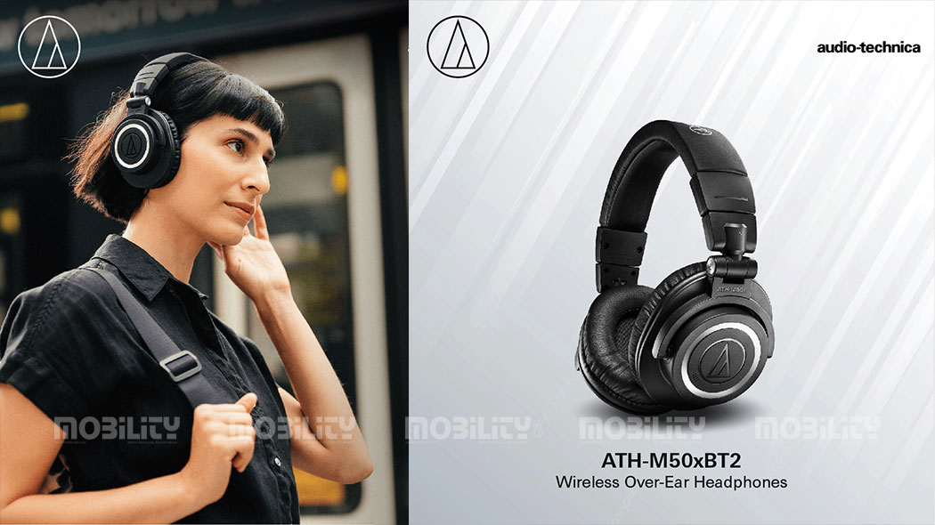 Audio-Technica ATH-M50xBT2 Wireless Over-Ear Headphones ATH-M50XBT2