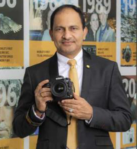 Sajjan Kumar, Managing Director of Nikon India Pvt. Ltd.